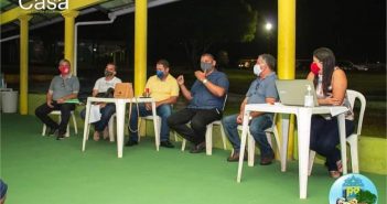 Prefeito Normando Riachão e equipe se reuniram essa semana com representantes e proprietários de restaurantes, hotéis, bares e similares