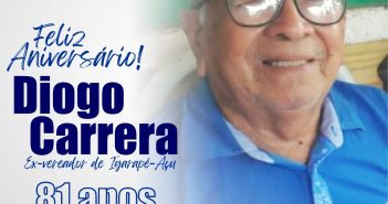 Diogo Carrera 81 Anos