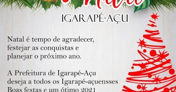 Feliz Natal Igarapé-Açu!