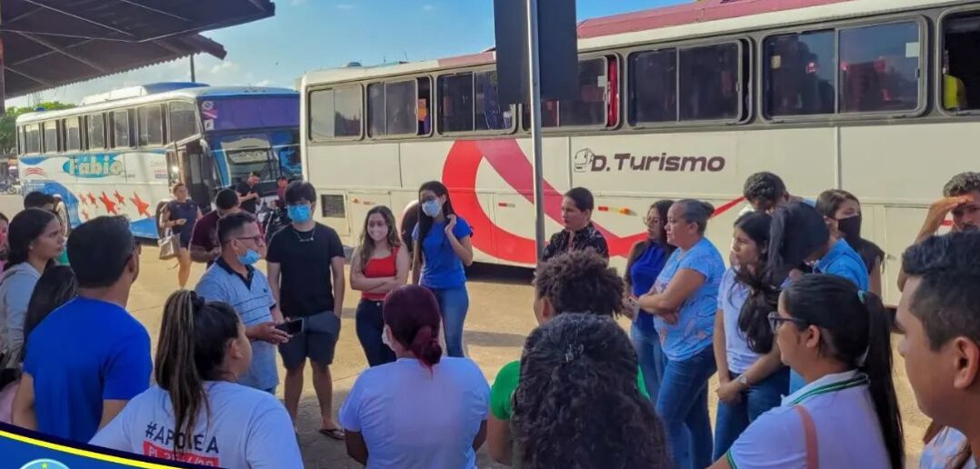 Disponibilização dos Ônibus Universitários